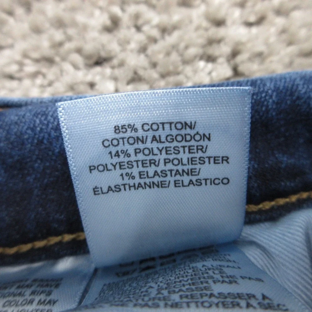 Lucky Brand Jeans Mens 38x32 Blue 412‎ Athletic Slim Stretch Faded Denim Pants